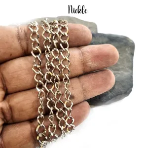 1 PIECE LONG CUT OF 75-80 CM. Anti Tarnish Chain for Jewelry Making