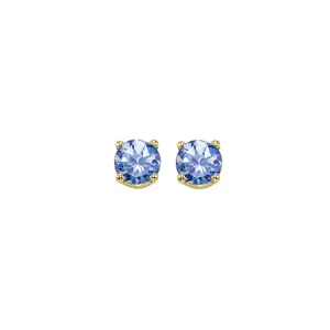 14KT Yellow Gold Stud Earrings