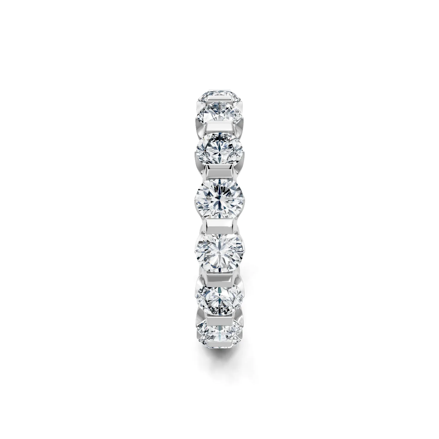 3.0ctw Round Diamond Imagine Set Eternity Band