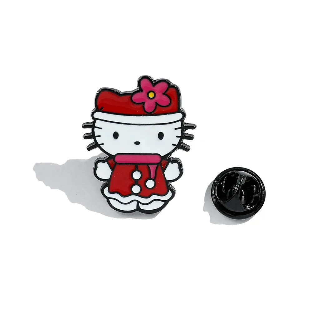 A Very Kawaii Xmas Enamel Pin Set