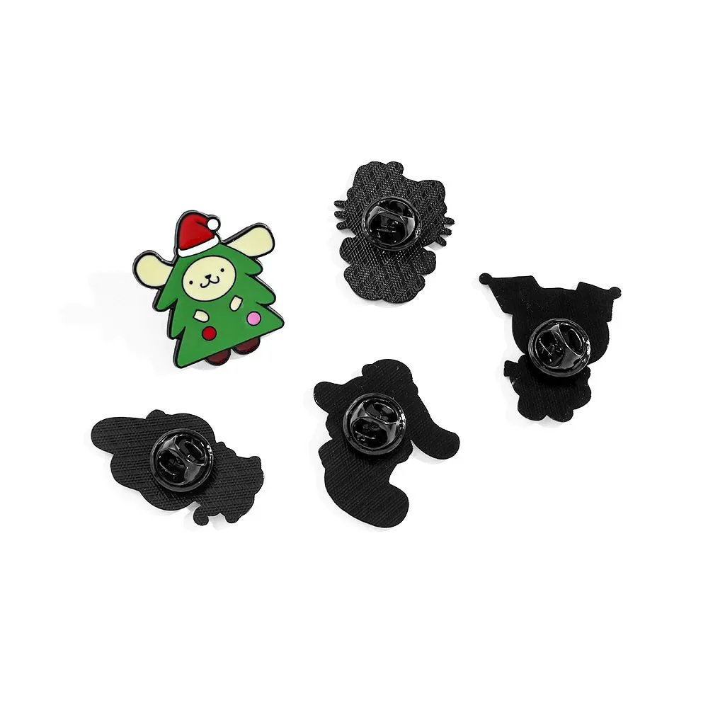 A Very Kawaii Xmas Enamel Pin Set