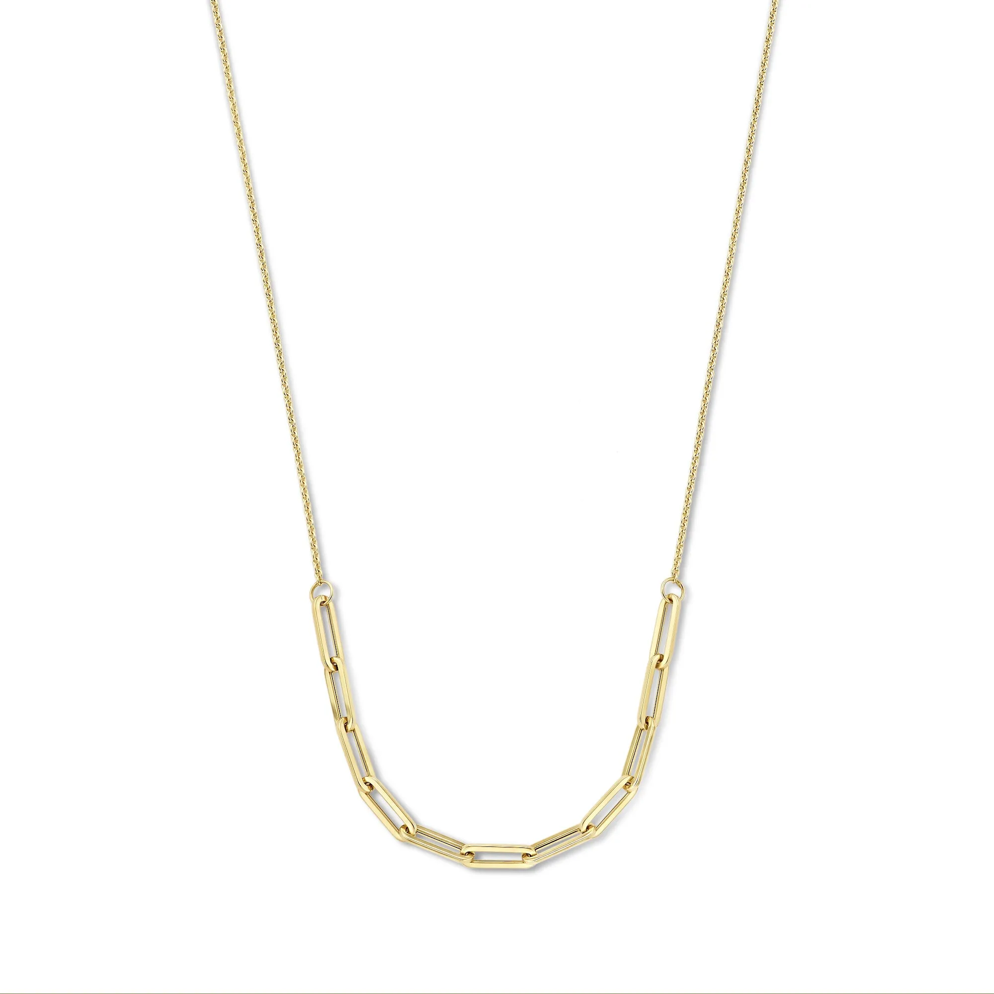 Aidee Louise 14 karat gold necklace with chains