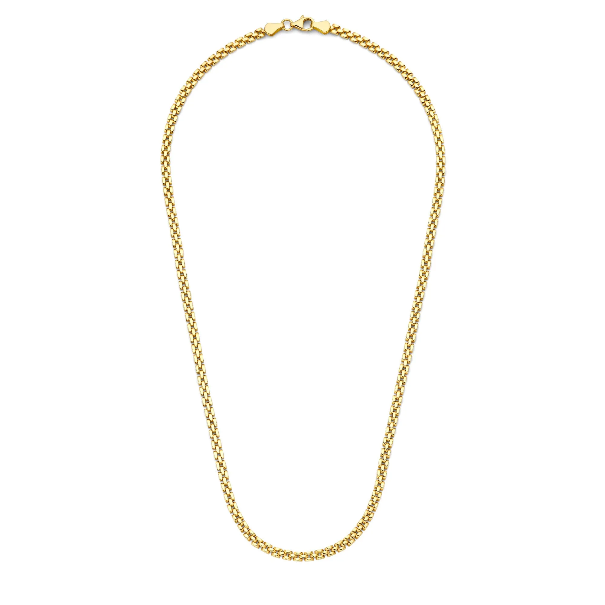 Aidee Rosine 14 karat gold link necklace