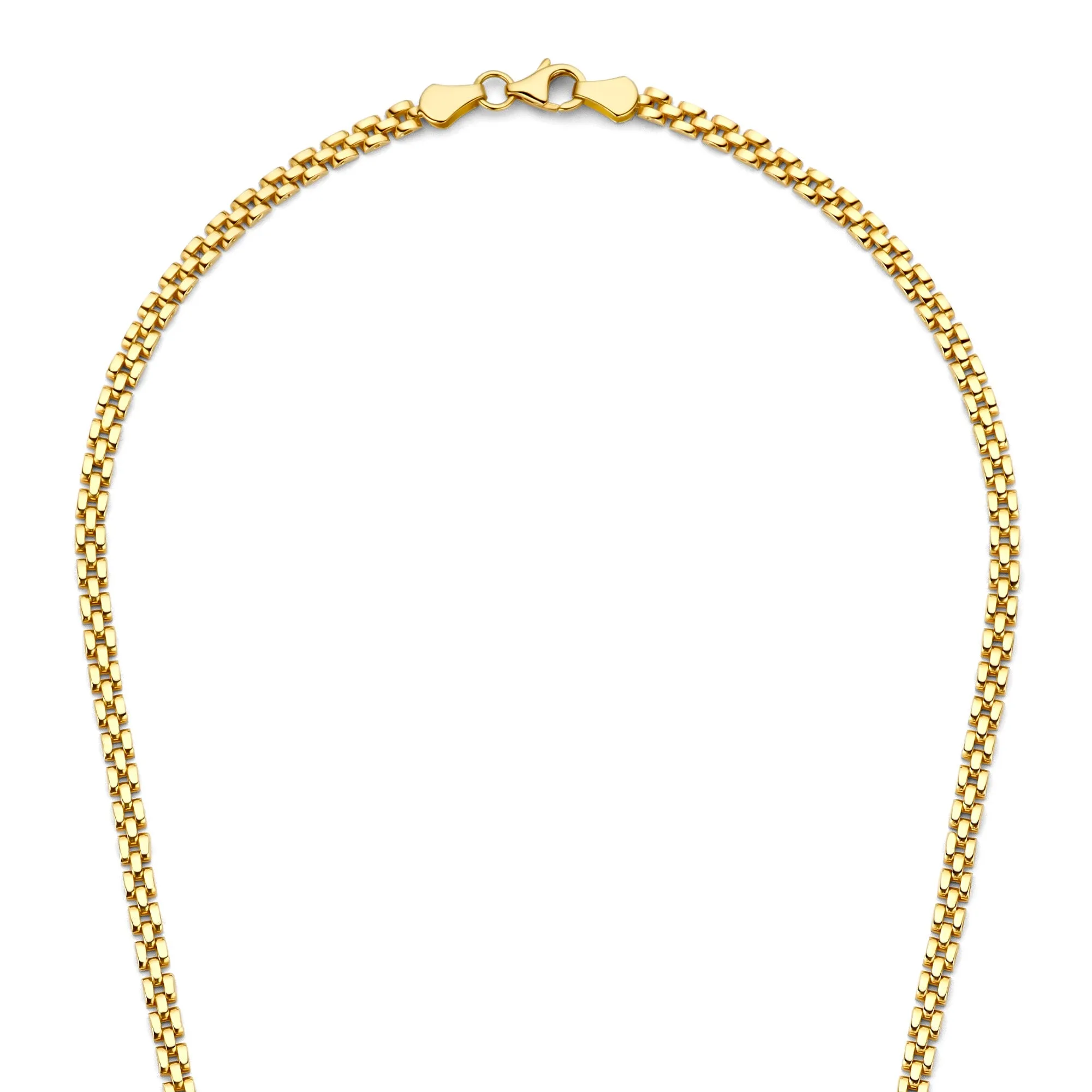 Aidee Rosine 14 karat gold link necklace