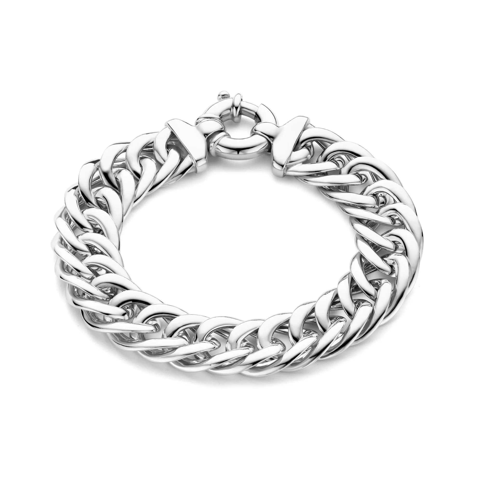 Bibbiena Poppi Viva 925 sterling silver link bracelet