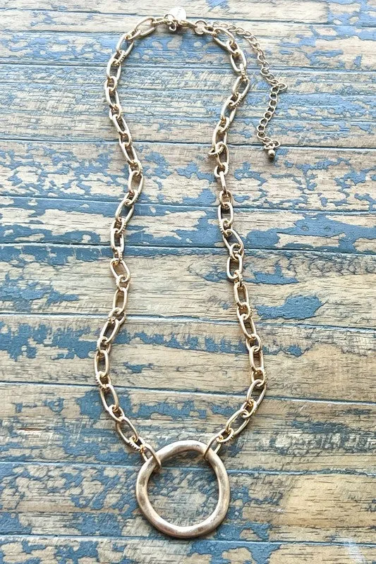 Circle of Friends Silver Necklace