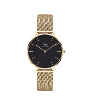 Daniel Wellington Petite 32 Evergold Gold Black Watch