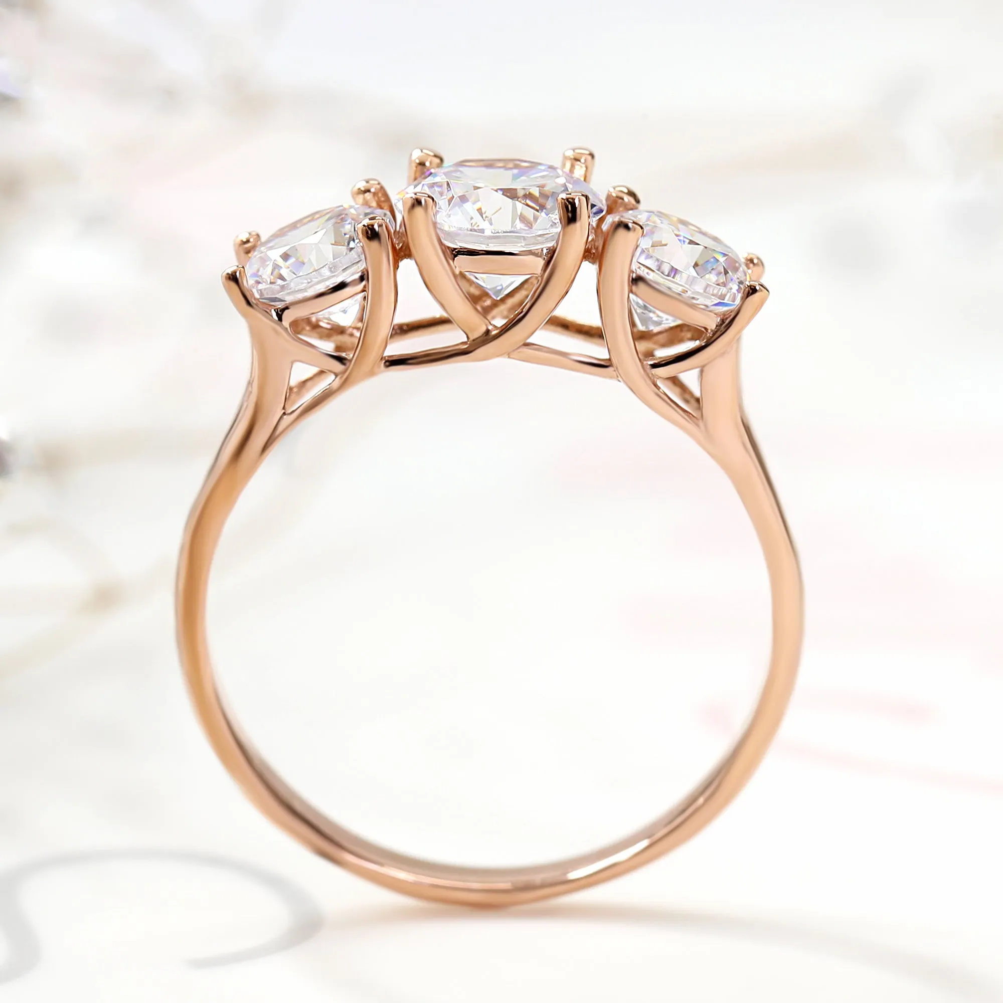 Discover Timeless Love: Trilogy Ring