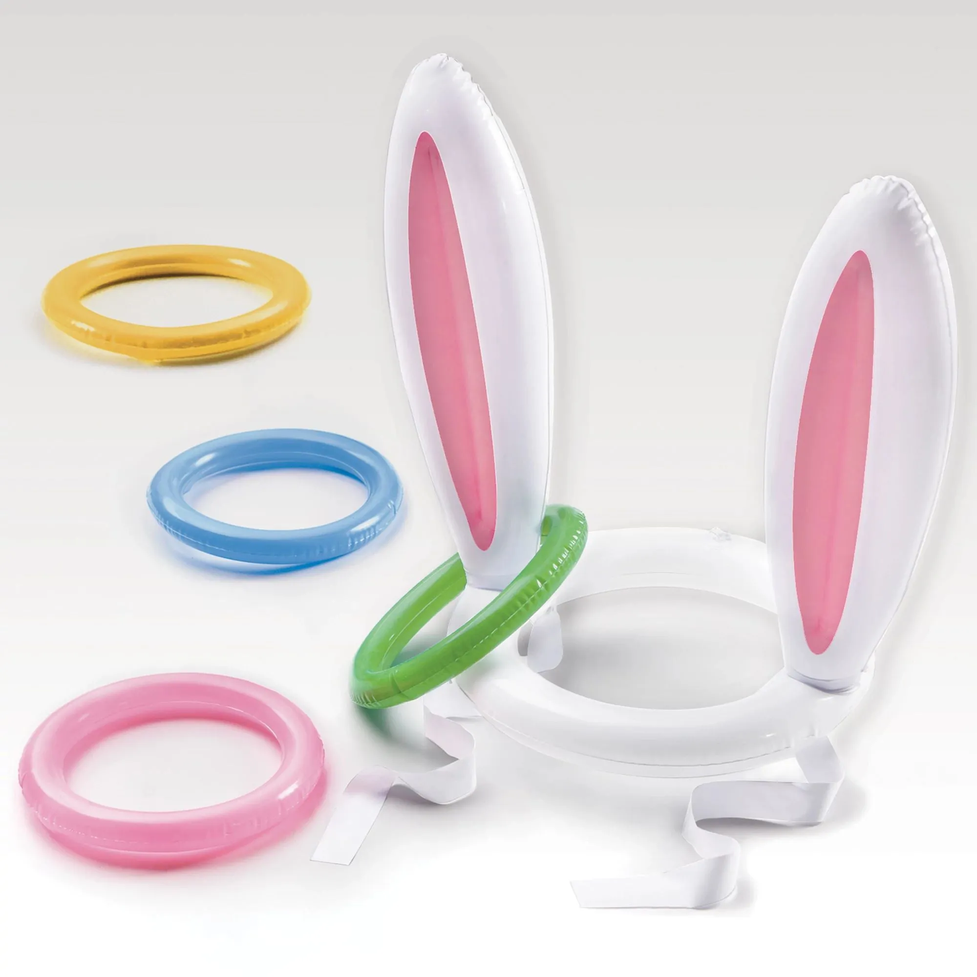 Easter Inflatable Bunny Ears Ring Toss Game, 1 Count