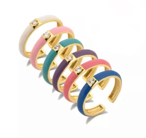 Enamel Color Stack Bands