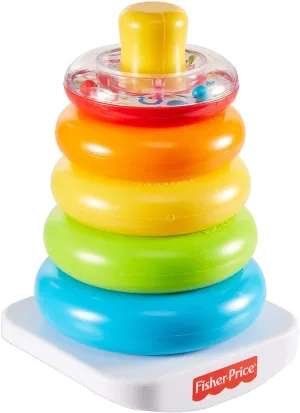 Fisher-Price Rock-a-Stack Classic with 5 Colorful Rings