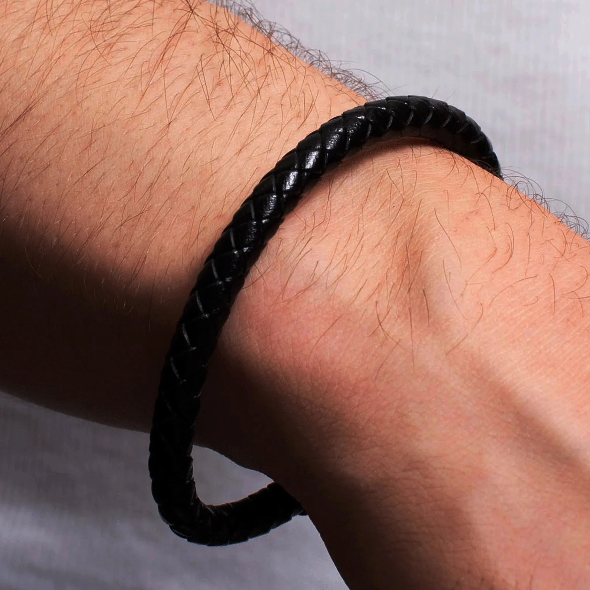 Frasco Braided Leather Bracelet