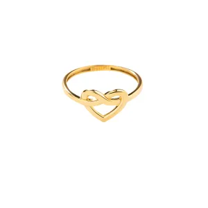 Infinity Heart Ring