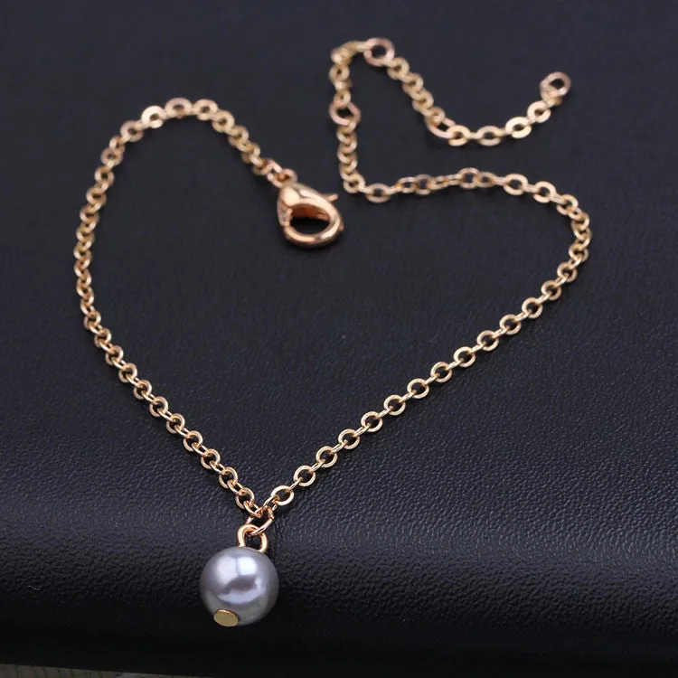 New ankle bracelet  foot jewelry heart simple anklets for women