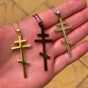 Orthodox Cross & Necklace