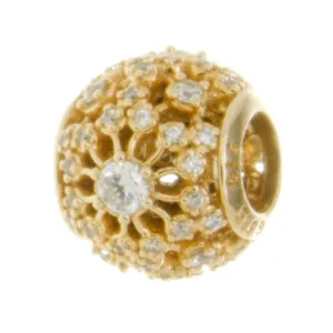 Pandora 14k Inner Radiance CZ Charm