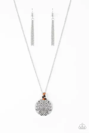 Paparazzi Necklace ~ Desert Abundance - Orange