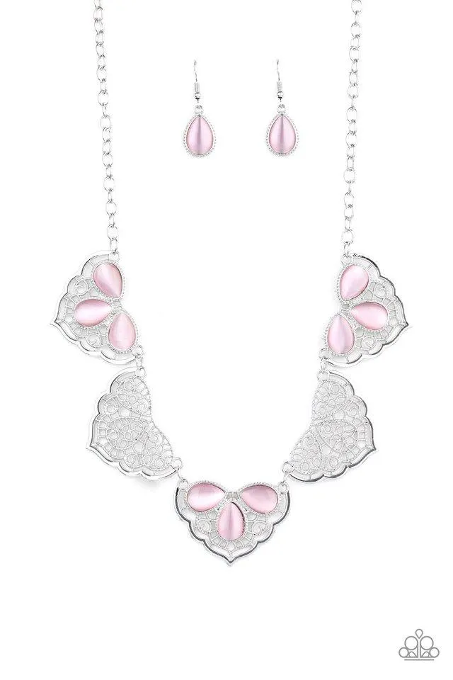 Paparazzi Necklace ~ East Coast Essence - Pink