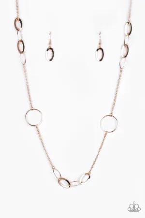 Paparazzi Necklace ~ Standard Style - Rose Gold