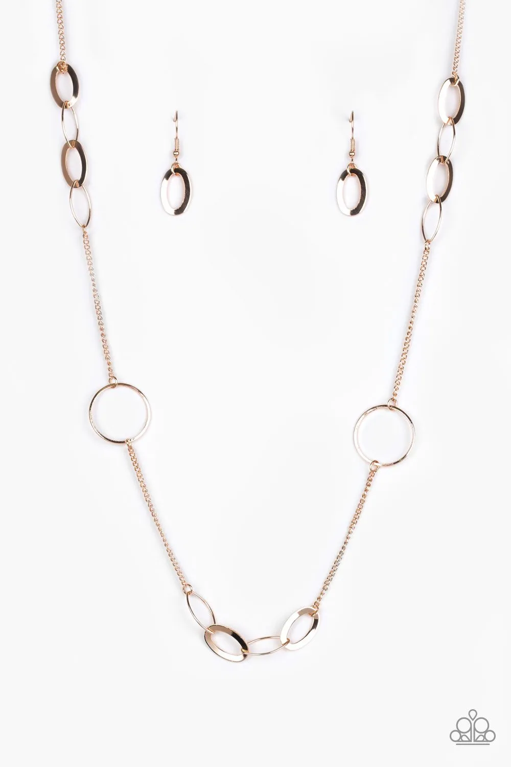 Paparazzi Necklace ~ Standard Style - Rose Gold