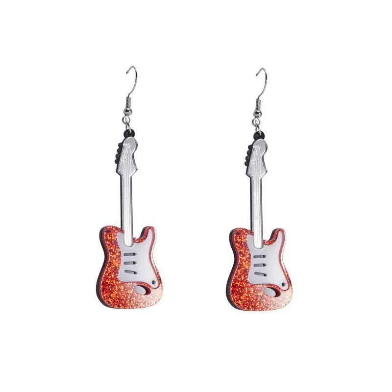 Pre Order:  Classic Guitar Dangle Earrings