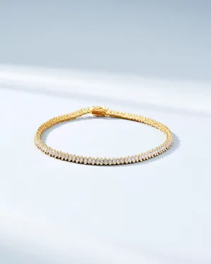 Princess Mini Diamond Tennis Bracelet