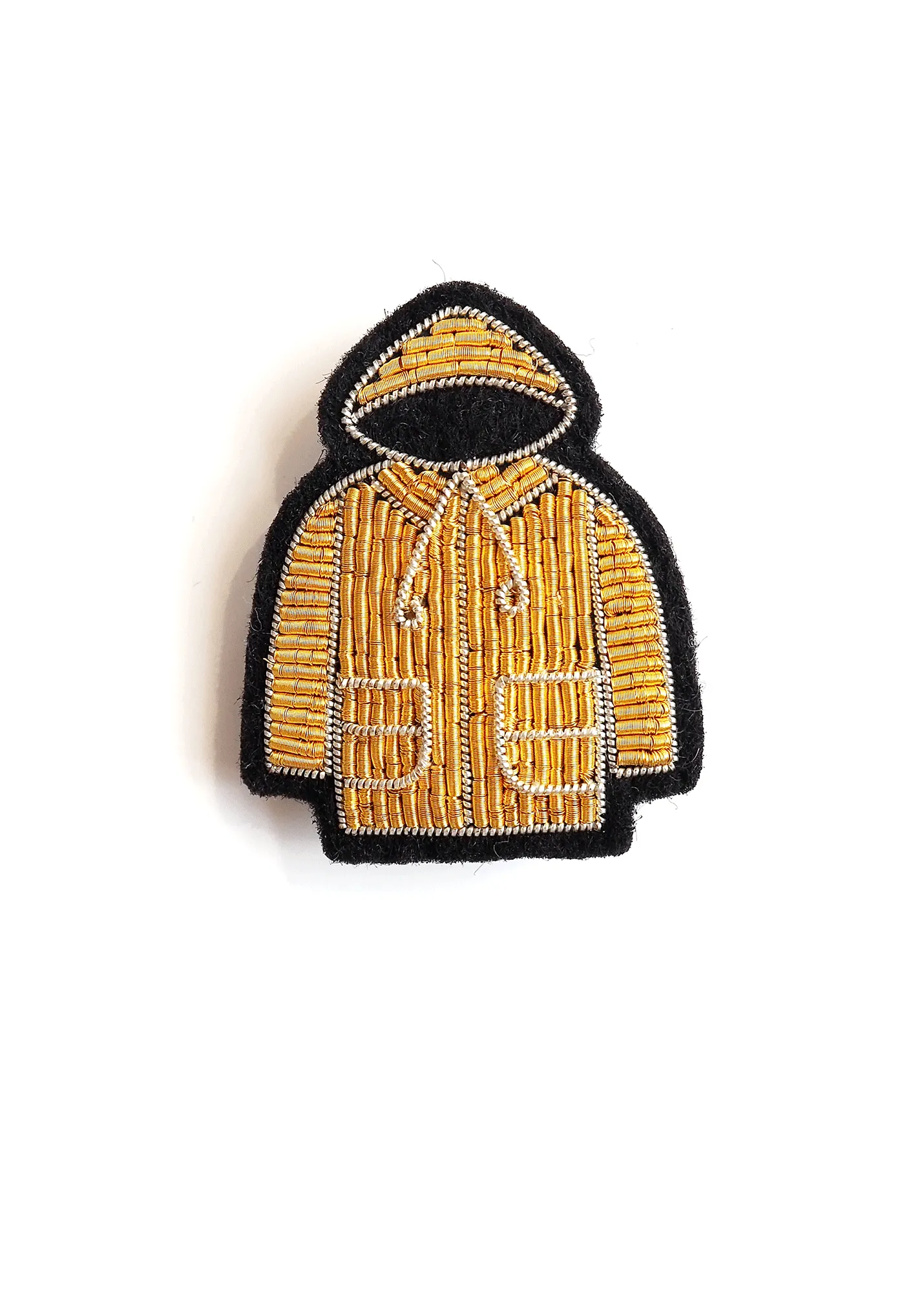 Raincoat embroidered brooch - SAINT JAMES x Macon & Lesquoy (OR)