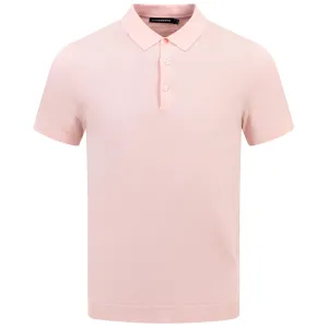 Ridge Rayon Silk Slim Fit Polo Powder Pink - SS24