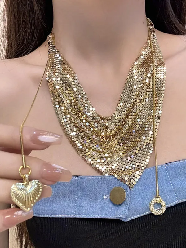 Sequined Necklaces Accessories