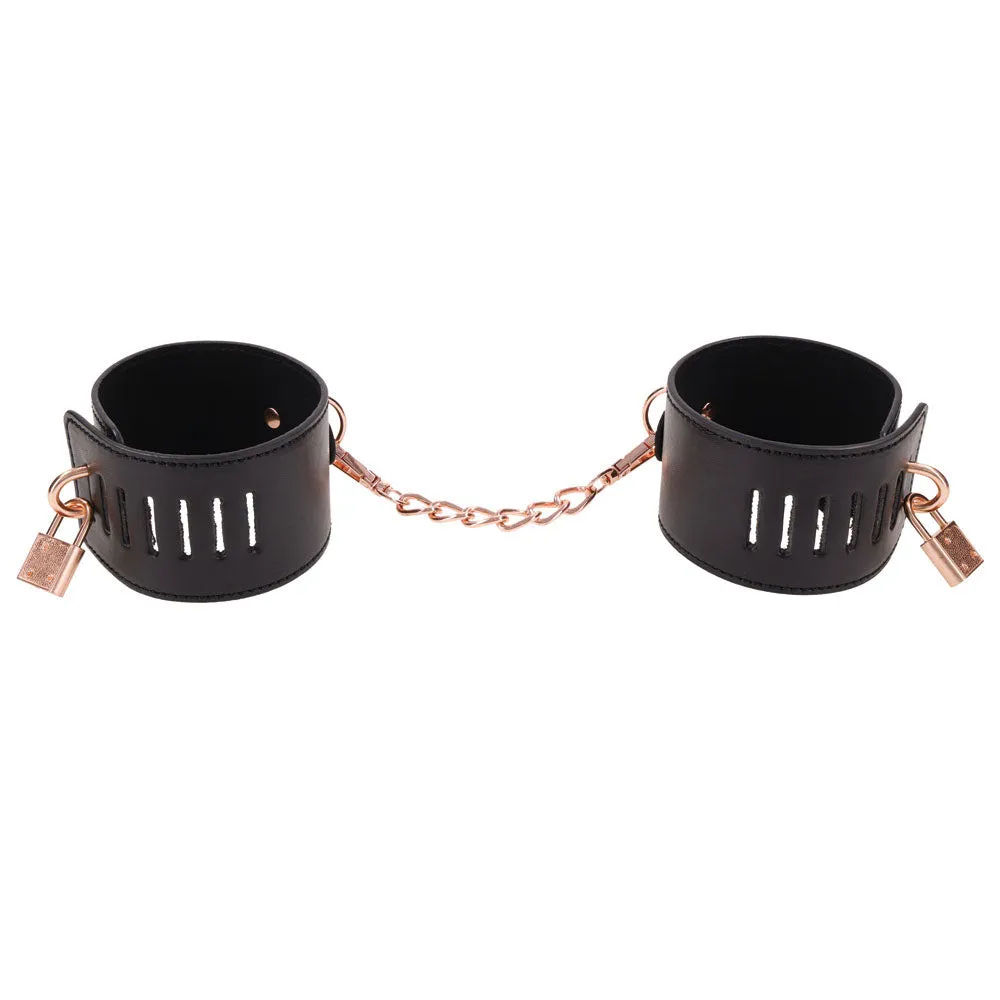 Sex & Mischief Brat Locking Cuffs-(ss09849)