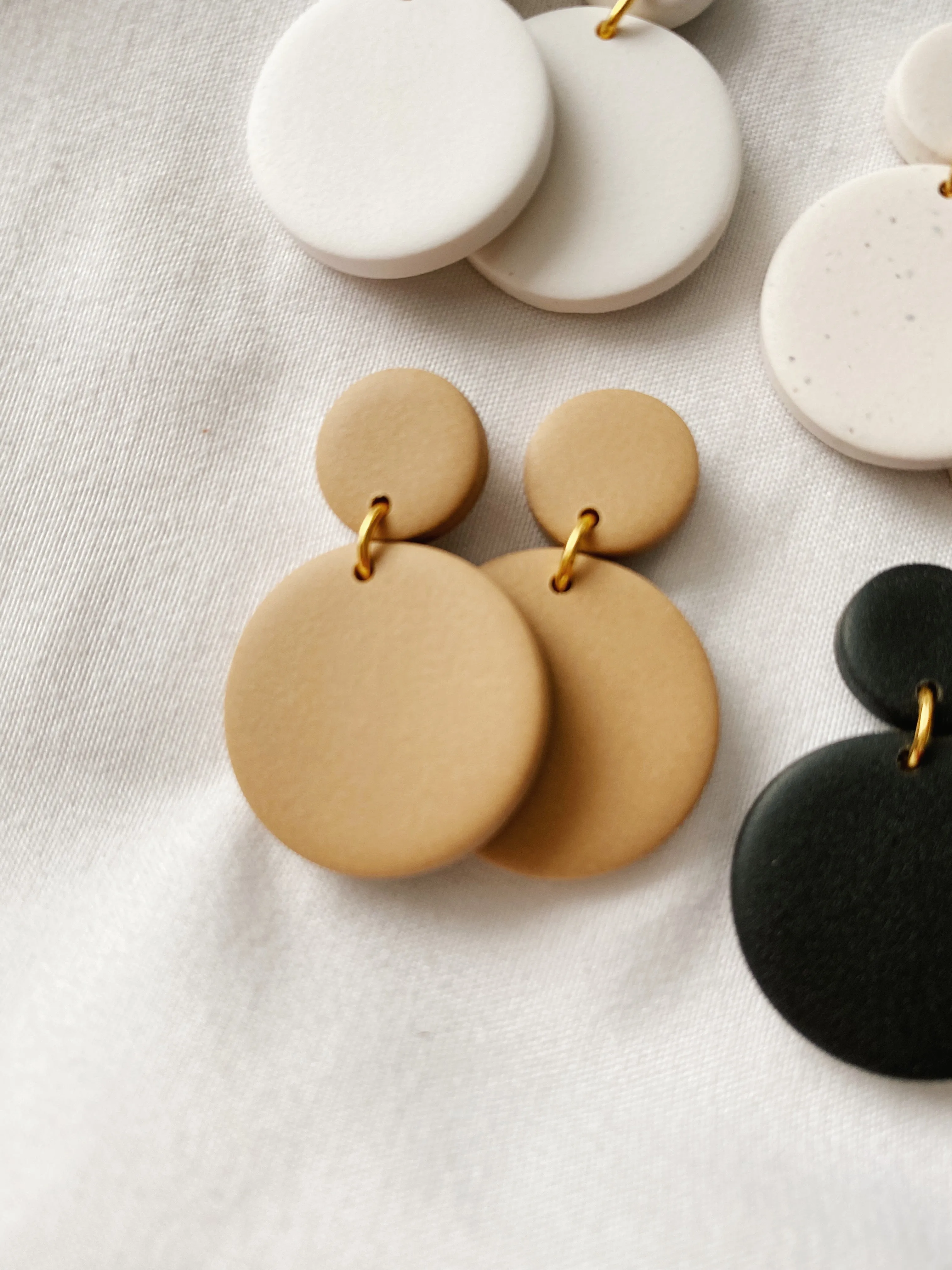 Shelby  | The Timeless Collection | Handmade Polymer Clay Earrings