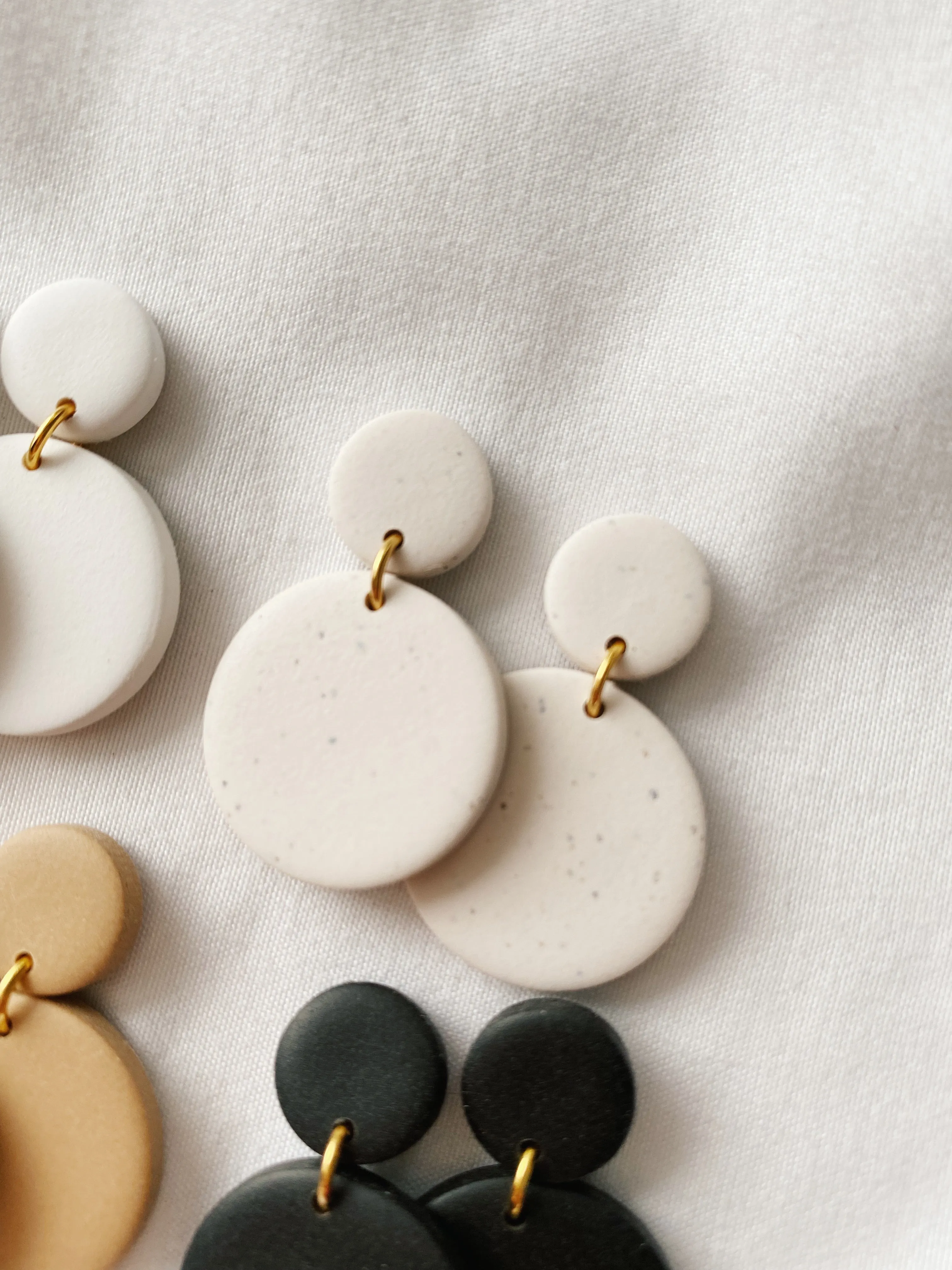 Shelby  | The Timeless Collection | Handmade Polymer Clay Earrings