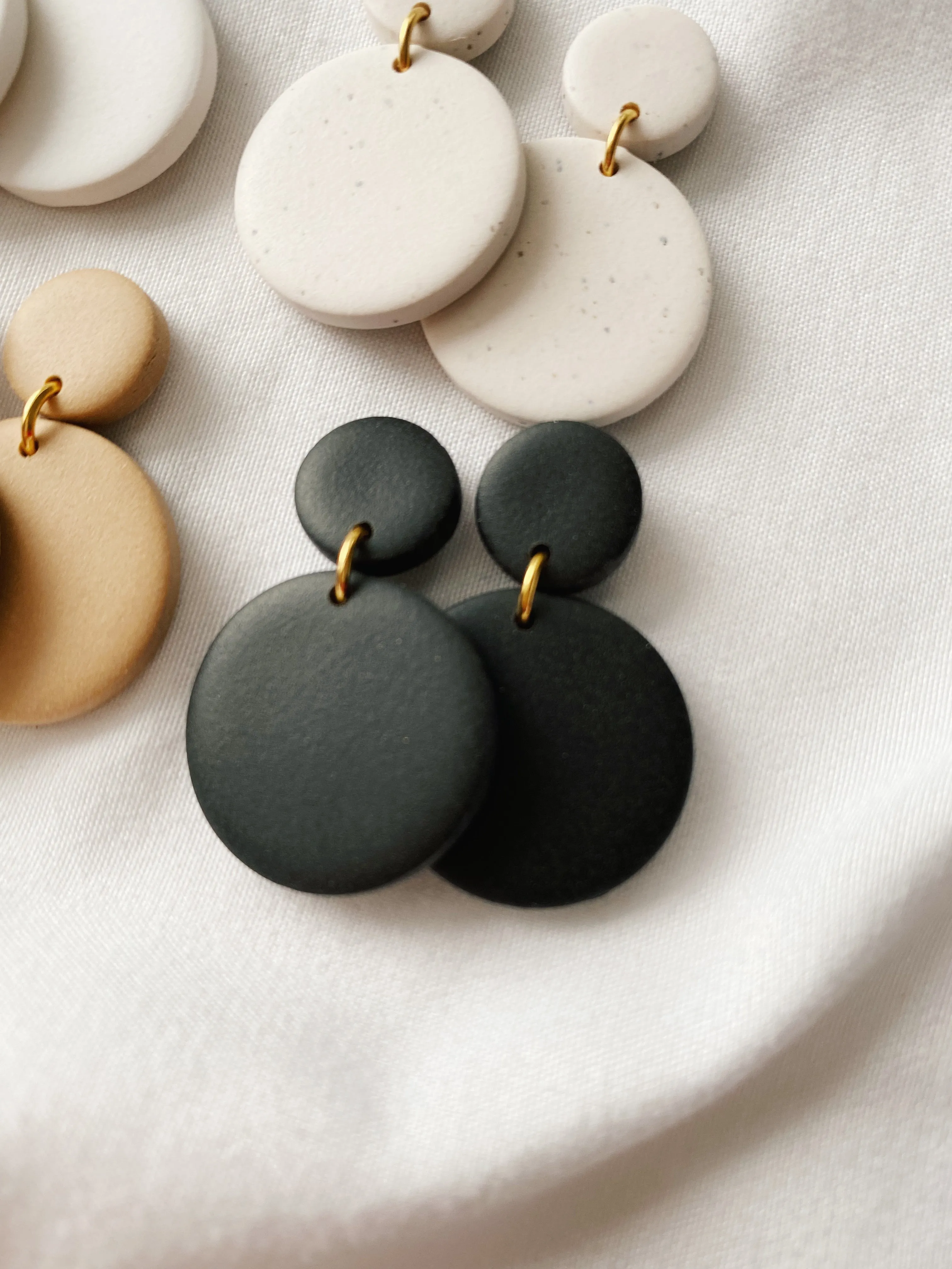 Shelby  | The Timeless Collection | Handmade Polymer Clay Earrings