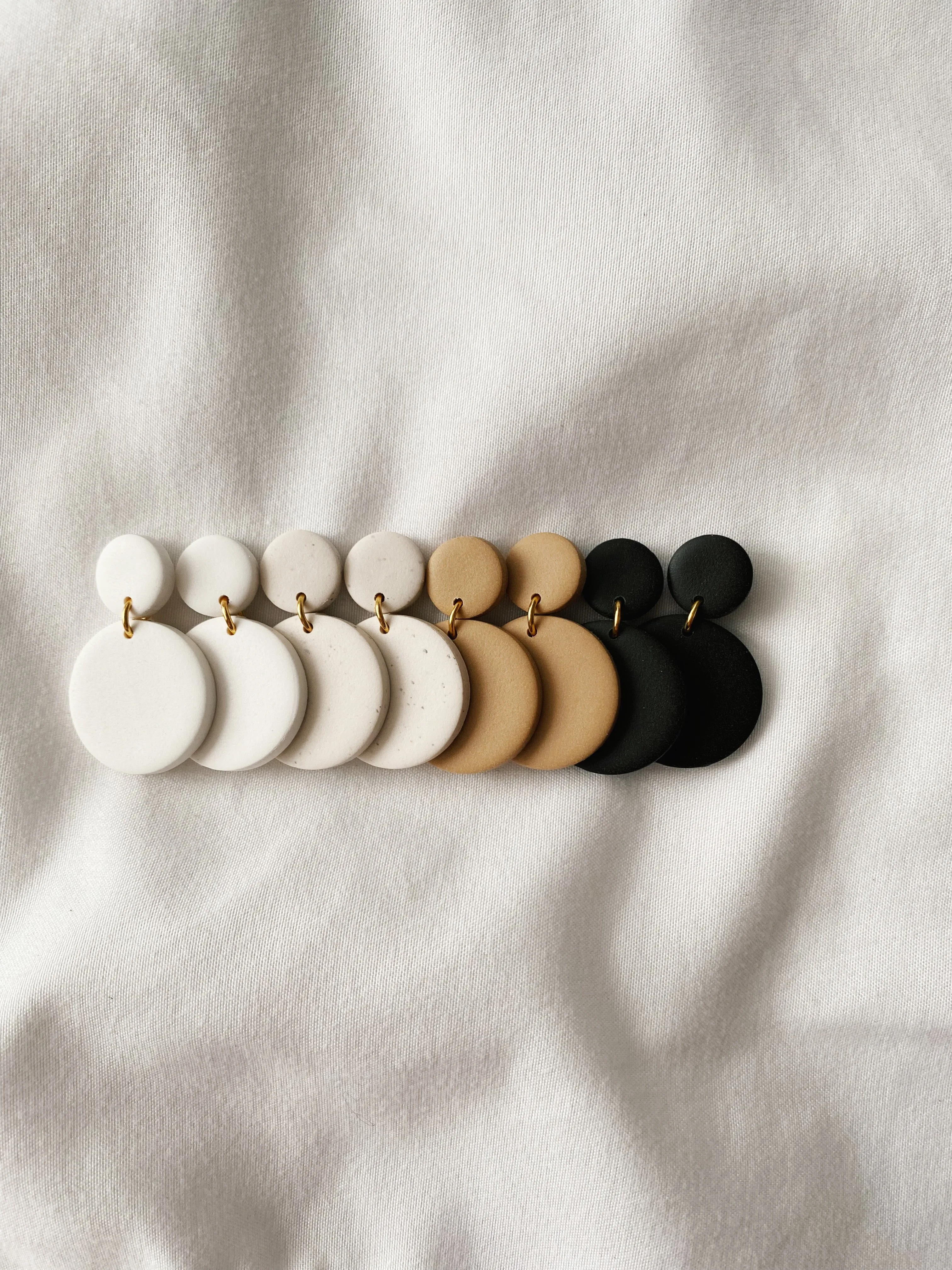 Shelby  | The Timeless Collection | Handmade Polymer Clay Earrings