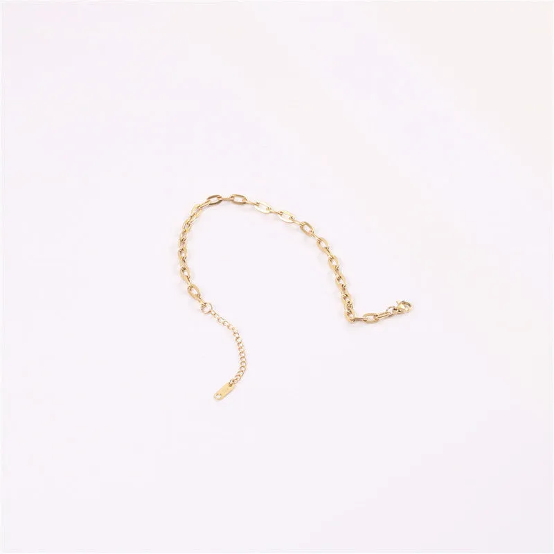 Simple temperament anklet women