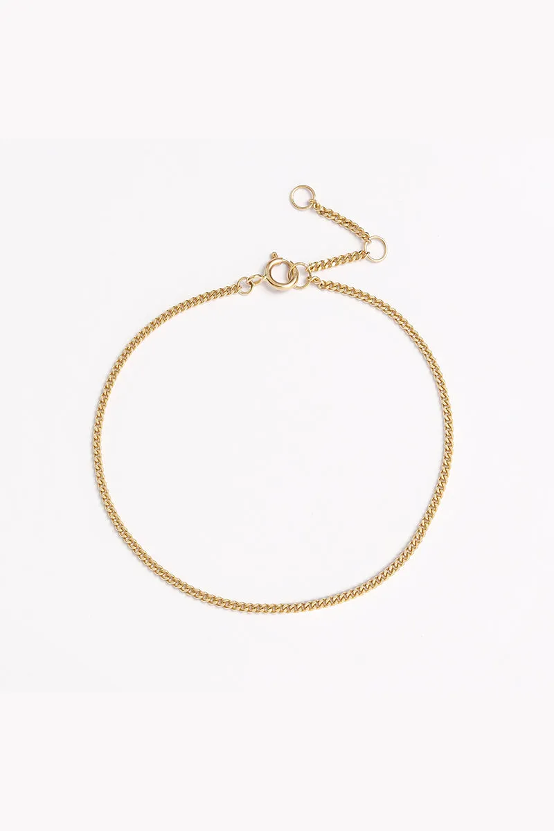 Solid Gold Bracelet  - 14ct Gold