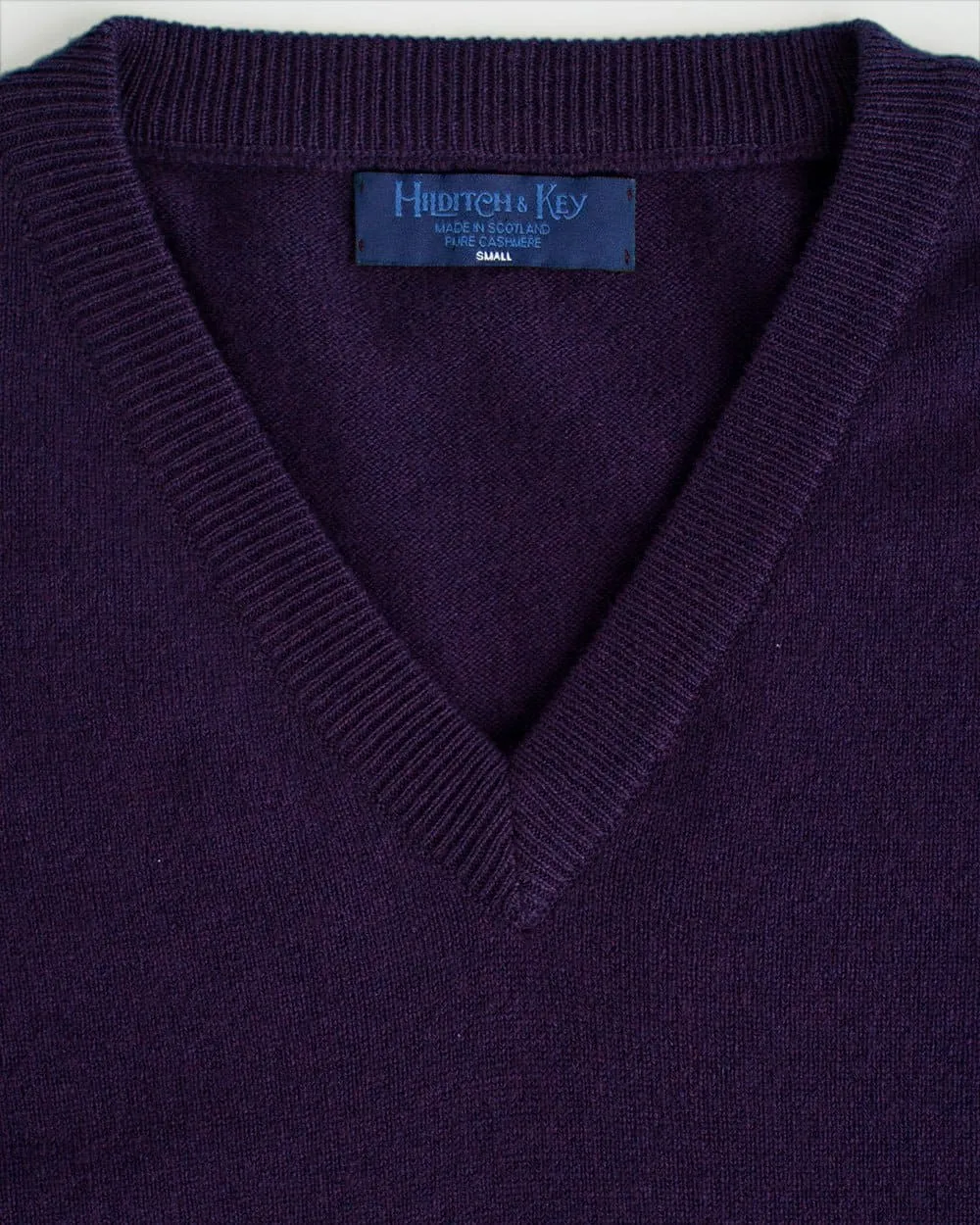 Tincture V-Neck Cashmere Sweater