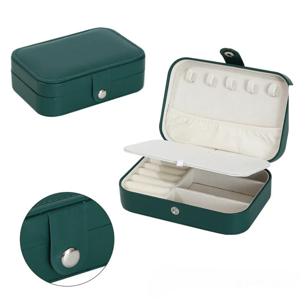 Travel Jewellery Organizer Box - Compact and Elegant Storage Case for Accessories