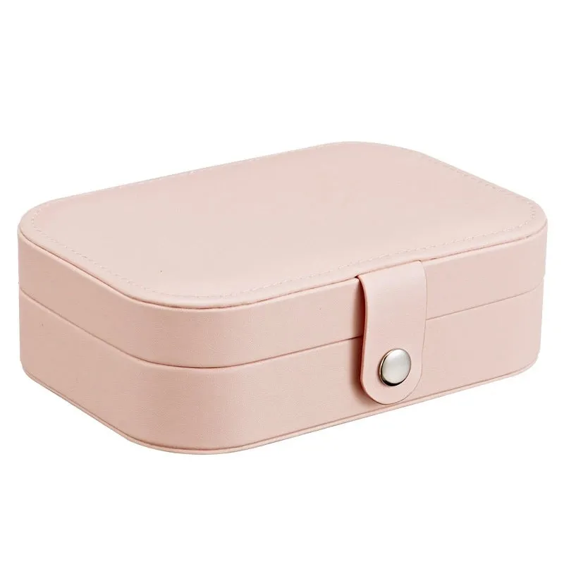 Travel Jewellery Organizer Box - Compact and Elegant Storage Case for Accessories