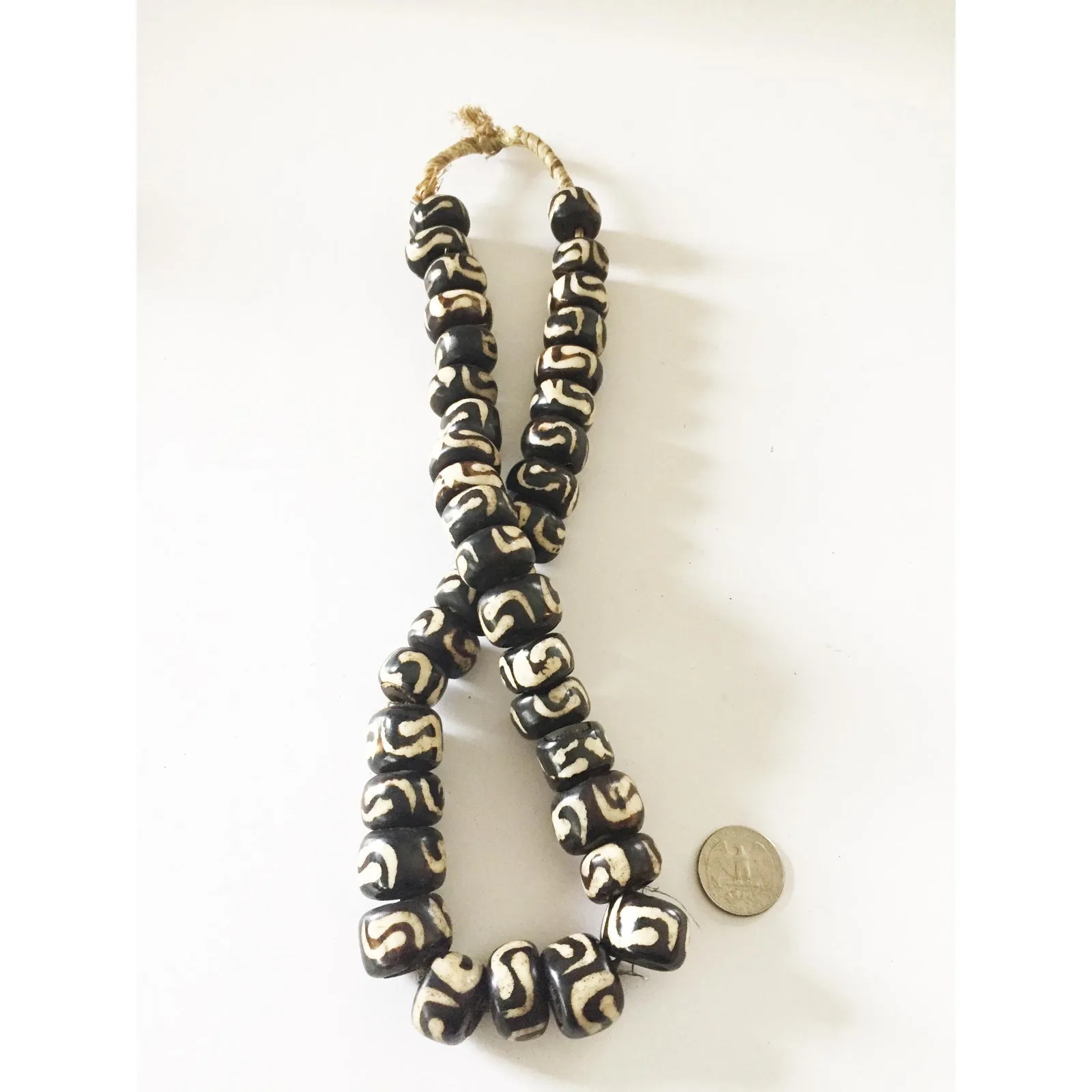 Unisex Kenyan XL Cow Bone Necklaces