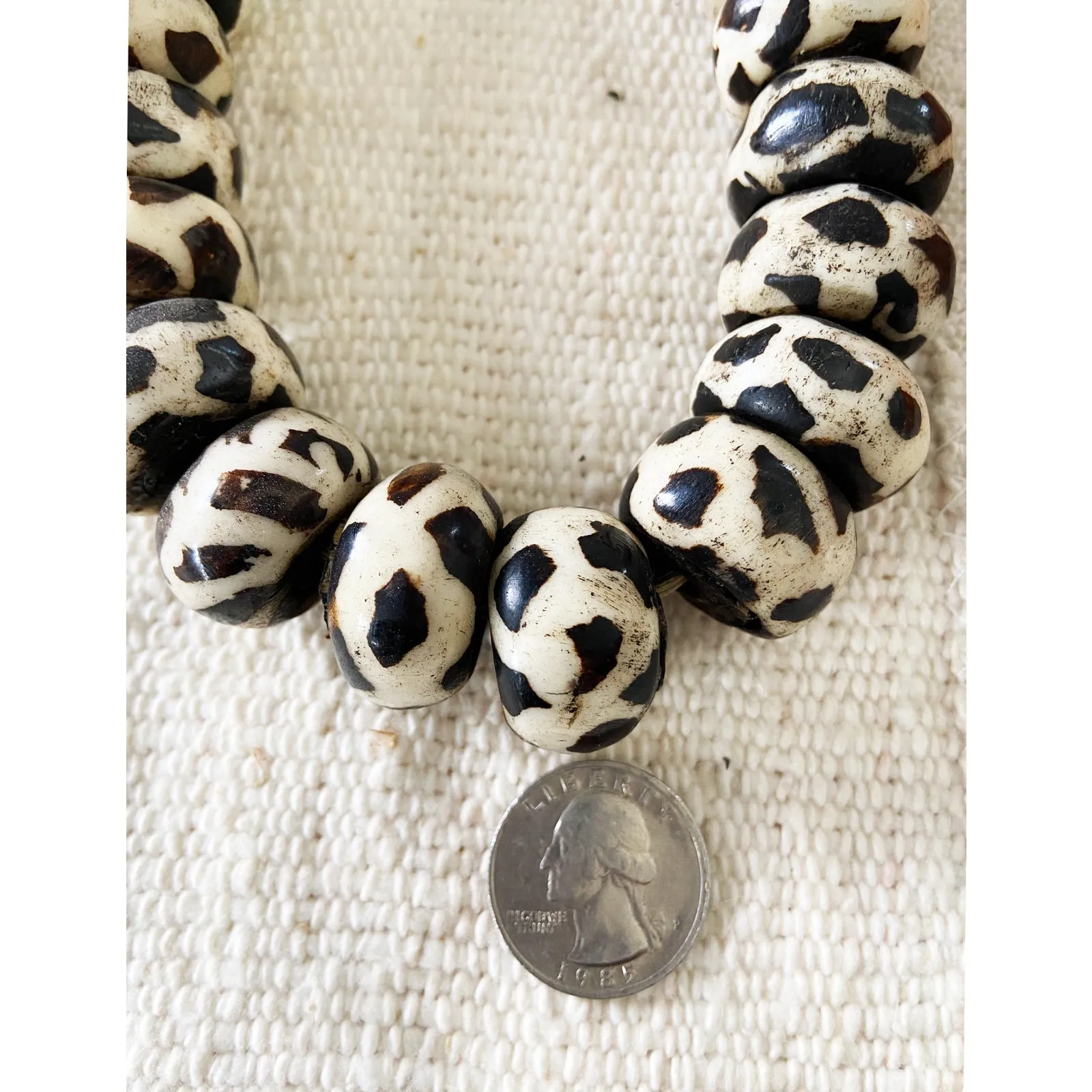 Unisex Kenyan XL Cow Bone Necklaces